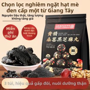 Viên Thảo Dược Hắc Má Mè Đen Cây Gấc Táo Đỏ Không Đường