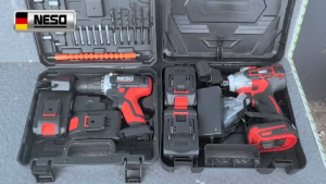 NESO German Tool Baterai Litium 198V/298/398/798VF Li-Ion Baterai bor Electric Drill Cordless Battery Rechargeable High Quality