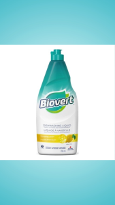 Biovert Fruit Vegetable Dishwashing Detergent Lemon Scent 700ml 1pc