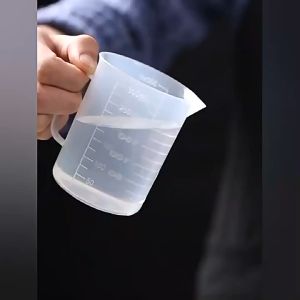 ถ้วยตวงพลาสติกคุณภาพสูง ขนาด 100/250/500/1000 มล. ทนอุณหภูมิสูง สำหรับชานม กาแฟ และไวน์