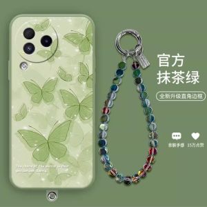 เคสโทรศัพท์ซิลิโคนบางเฉียบสำหรับ Xiaomi Civi3 รุ่นใหม่พร้อมลายผีเสื้อ ป้องกันการตกหล่นแบบเต็มจอ ดีไซน์เก๋ไก๋สำหรับผู้หญิง