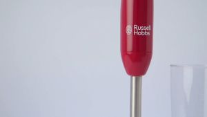 Máy Xay Cầm Tay Russell Hobbs Nội Địa Đức Màu Đỏ Kèm 1 Cốc Thiết Kế Tinh Gọn Tiện Lợi Cao Cấp GST Electronic 370016