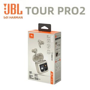 JBL | Tai Nghe Nhét Tai JBL TOUR PRO2 TWS Với Kết Nối Bluetooth Không Gián Đoạn Độ Trễ Thấp Điều Khiển Cảm Ứng Và Sạc Không Dây