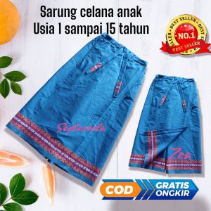Sarung celana barcod anak usia 1 sampai 15 tahun terbaru sarung celana anak ngaji sarung celana santai