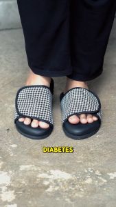 Sandal Diabetes Willow Series - Sandal Kesehatan Wanita/Pria Super Empuk - Hazely Indonesia