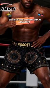 other | ONE Fitness Quick Dry Elastic Sports Shorts for Men Casual Martial Arts Boxing Wrestling Training Pants