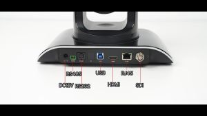 Tenveo NDI PTZ Camera VHD630A AI Tracking Conference Camera SDI Camera with USB HDMI and IP Outputs 1080P@60fps 20X Optical Zoom Camara for Live Broadcast Business Church Education Supports Zoom Teams OBS