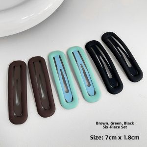 Black Hairclip for Flyaways and Bangs New 2026