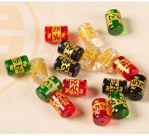 ลูกปัดคริสตัล DIY หกคำจริง ลูกปัดหยดน้ำ สร้อยข้อมือ สร้อยคอ เครื่องประดับ วัสดุคริสตัลเทียม สีใหม่ ราคา 0.01-0.99