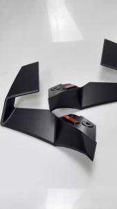 Bong | For KAWASAKI ZX-6R GP WING Front Spoiler Lower Spoiler Lower Lip DOWNFORCE NAKED FRONTAL SPOILERS ZX-6R 2024 2025 2026 2027