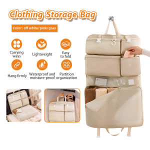 7 IN 1 Foldable Packing Cubes For Travel Business Travel Essentials Storage Bag With Hooks Travel Toiletry Bag Packing Organizer Bag 七合一收纳袋