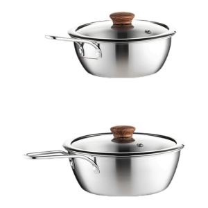 onlycook | Lidded Handle Large Stainless Steel Soup Pot