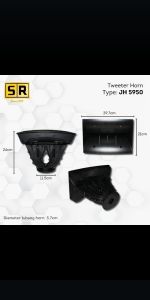 HORN TWEETER LINE ARRAY HARMONIKA | POLIKARBONATE