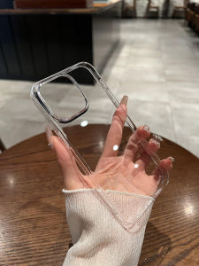 Ultra-Thin Transparent Hard Shell Case for 17pm 15pro/14p 16  13proMax 12 New Models Protective Cover for Men And Women