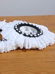 ผ้าม๊อบ ขนาด16cm ผ้าถูพื้น ผ้าม๊อบไมโครไฟเบอร์ ดูดซับดีเยี่ยม ช่วยเก็บฝุ่นและคราบสกปรกอย่างมีประสิทธิภาพ ไม้ถูพื้น