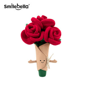 ตุ๊กตา Smilebella Bouquet ตุ๊กตาของขวัญวันเกิด ตุ๊กตาขอแต่งงาน ดอกกุหลาบ ของขวัญวันเกิด ของขวัญแต่งงาน นุ่ม ตุ๊กตาผ้า ของเล่นผ้า งานศิลปะผ้า
