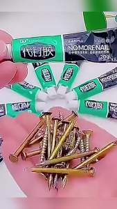 ZEO Strong Nail Free Adhesive Super Glue Quick-Drying No-Punch Adhesive For Plastic Glass Metal