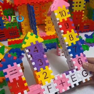 Bộ 50 khối nhựa xây dựng Building block siêu thú vị cho bé