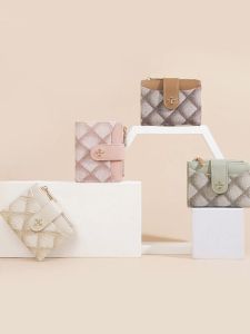 BAELLERRY N9124 Dompet Wanita Lipat Bahan Kulit PU Leather Premium BAEOS