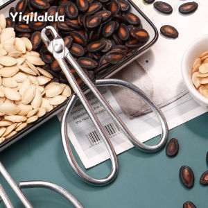 Kitchen Tool for Opening And Removing Pumpkin And Watermelon Seeds Clip Powerful Nutcracker Seed Remover Essential Cooking Utensil