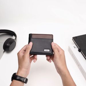 VONA Zander Wallet - Dompet Pria Lipat Tiga Dengan Extra Slot Kartu