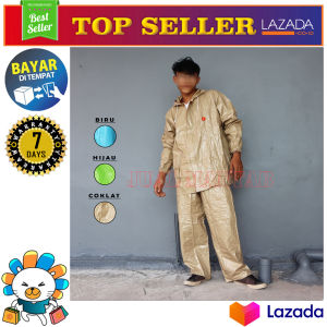 Jas Hujan Setelan Primera Polkadot Raincoat Indoplast Mantel Hujan Jaket Celana Best Quality Murah