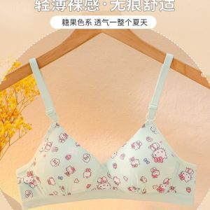 COD Sweet girl comfortable girl bra womens non-wired small breasts gather summer thin student triangle cup braFDFGSFDAD