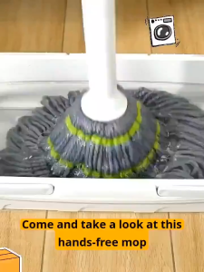 Spin Mop Magic Tornado Mop 360 Degree Easy Spin Map Floor Cleaning Mop Handle 120cm