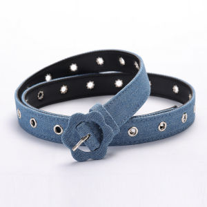Fashionable Decorative Belt Womens Canvas Jeans Waist Belt Versatile Stylish New 2025 Korean Style Youth And Middle-aged Suitable