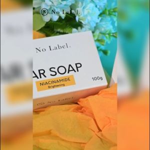 No Label Niacinamide Bar Soap