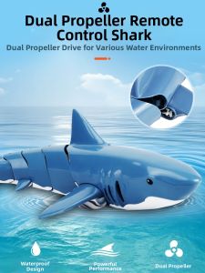 JINGDATOYS | Remote Controlled Shark Toy Electric Underwater