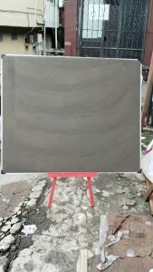 Paket Komplit Papan Tulis Besar / Whiteboard Standing Ukuran Besar 90cm Papan 2in1 Hitam dan Putih