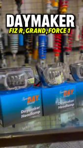 DAYMAKER LED FIZR FORCE1 GRAND LAMPU DEPAN LED NYALA RGB BY SPORTSDAY
