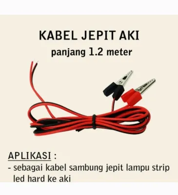 Kabel Jepit Aki kabel jepit buaya kabel buaya