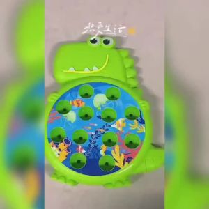 Dinosaur Simple Magnetic Fishing Toys Play Rod Game Toys for Children Baby Montessori with Rod Kids Educational No Rotating Gift
