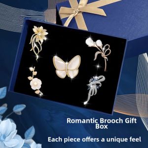 Luxury Butterfly Brooch Gift Box