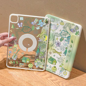 ZOYU |  Ốp lưng bảo vệ nhẹ cho iPad Air 7 Mini 7 Pro 2025 mẫu mới có khe cắm bút có chân đế đa năng chống cong 13 inch 129 inch