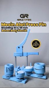 Grakitec Mesin Alat Press Pin Moulding 44 & 58 mm Bahan Body Plastik