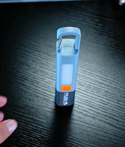 CTMALL Mini LED Camping Light With Hook Zoomable Outdoor Camping Light USB-C Rechargeable IPX7 Waterproof