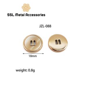 [MUA 1 TẶNG 1] Set 10 nút áo nhựa thời trang mới hình tròn lỗ vuông dành cho áo vest áo sơ mi...JZL-088 18mm