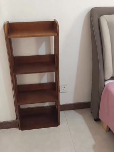 Space-saving Standing Bookshelf for Tight Corners and Small Spaces