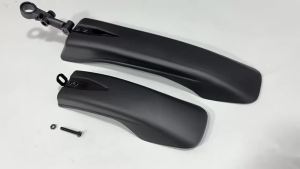 Snow Bike Fender Cold-Weather Bike Wheel Cover Water Protection Wide Tire Wheel Cover Set Easy to Install Mud Guard