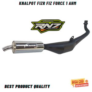 Knalpot Fiz R Suara Garing Kemrincing: Standar Racing Black Doff & Fiz Force 1