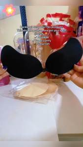Women Silicone Adhesive Stick On Magic Push Up Strapless Bra Mango Style Push Up Breast Stickers Breathable Female Breast Invisible Bra Chest Cover Self Adhesive