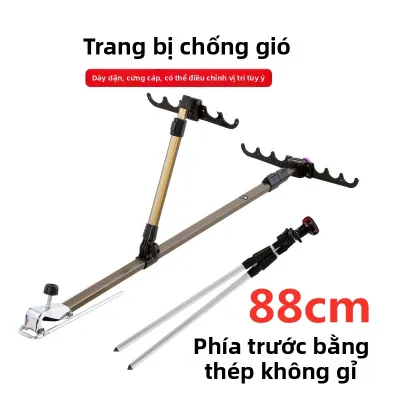 Chân Đỡ Cây Đào Cá Nhôm Đa Năng