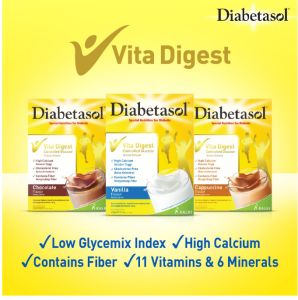 Diabetasol Milk For Diabetic - Vanilla 180g