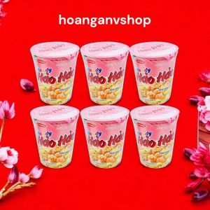 Combo 6ly Mì Handy Hảo Hảo Tôm Chua Cay 67gr/ly