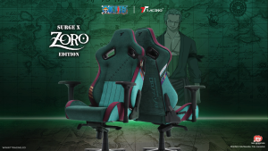 TTRacing Surge X Zoro Edition Air Threads Fabric Gaming Chair | One Piece Collection - 2 Years Official Warranty