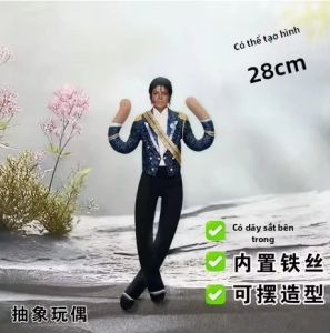 Potdemiel | Đồ Chơi Nhồi Bông Hình Nhân Vật MJ Cosplay Khớp Nối Linh Hoạt Trang Trí Phòng Quà Tặng Dự Tiệc Và Quà Tặng Sưu Tầm