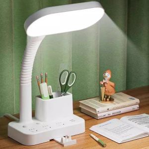 Eye-Protecting Study Desk Lamp with Socket